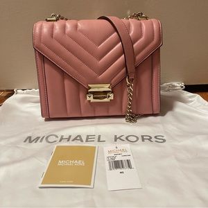 Michael Kors Whitney Carnation Shoulder Bag